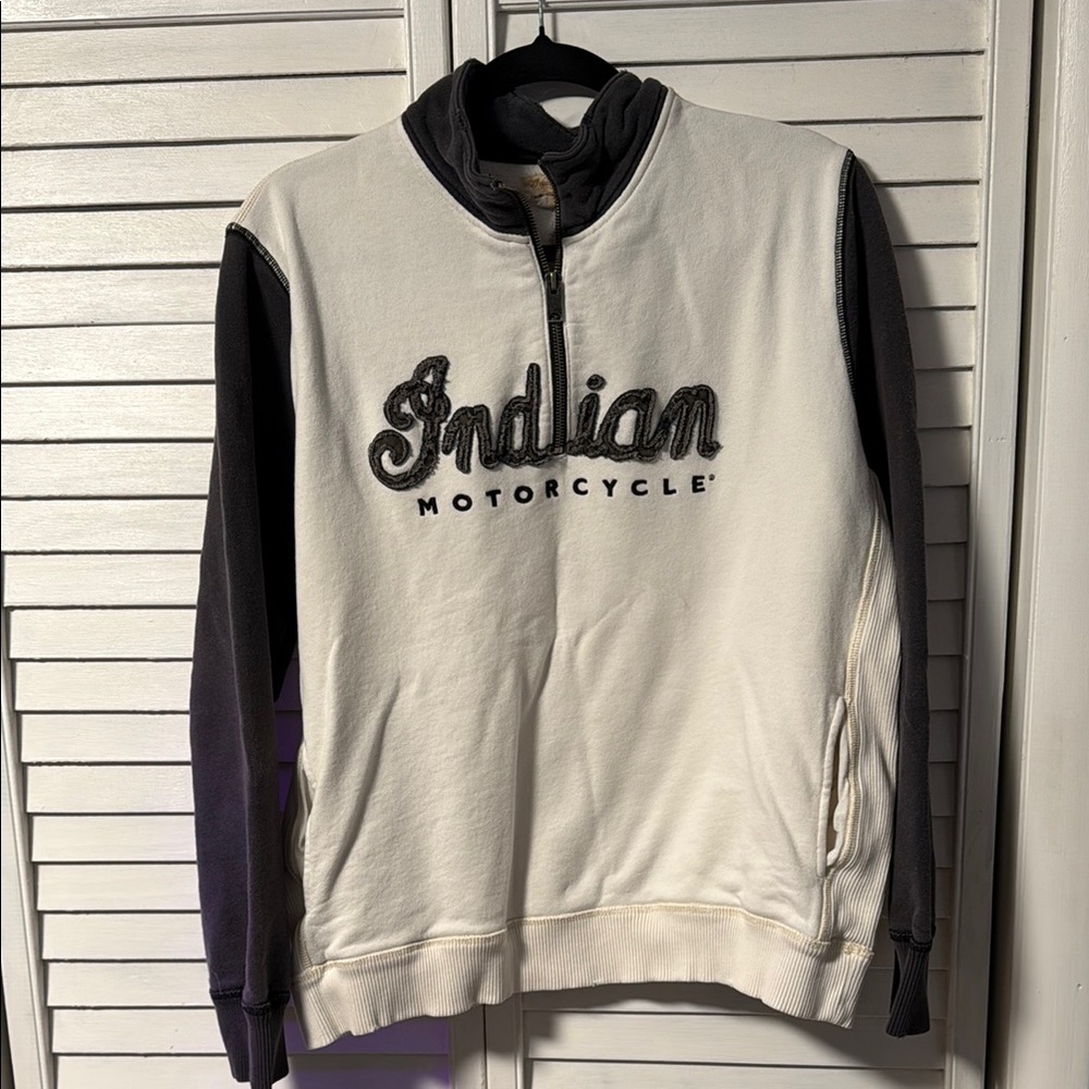 Indian Motorcycle Half Zip Sweatshirt